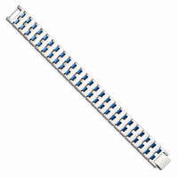 Stainless Steel Blue IP-plated Bracelet ,