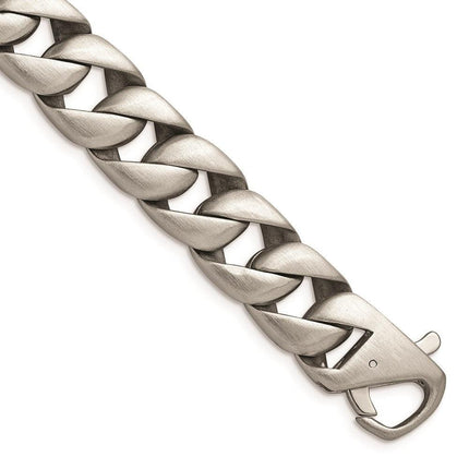 Stainless Steel Brushed 8.5 inch Bracelet ,