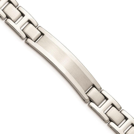 Stainless Steel Brushed and Polished 8.25 ID Link Bracelet ,