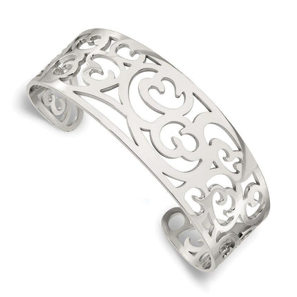 Stainless Steel Fancy Cuff Bracelet ,
