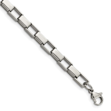 Stainless Steel Link 8in Bracelet ,