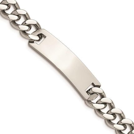 Stainless Steel Polished 7.75 inch ID Bracelet ,