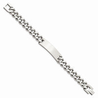 Stainless Steel Polished 7.75 inch ID Bracelet ,