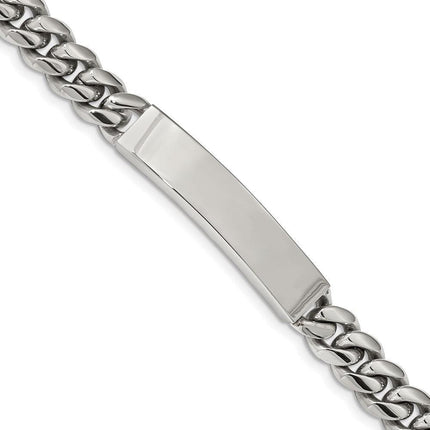 Stainless Steel Polished 8.25in ID Bracelet ,