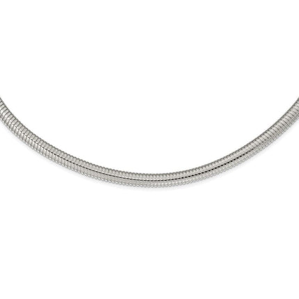 Stainless Steel Polished 8mm 18in Necklace ,