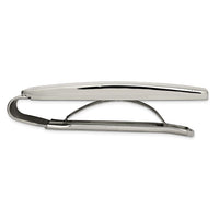 Stainless Steel Polished and Grooved Money Clip ,