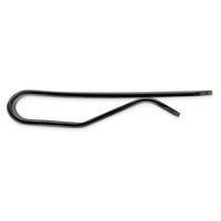 Stainless Steel Polished Black IP-plated Money Clip ,