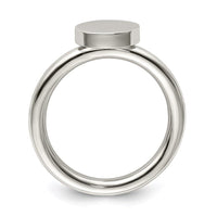 Stainless Steel Polished Circle Ring ,