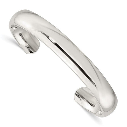 Stainless Steel Polished Cuff Bangle ,