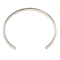 Stainless Steel Polished Enamel/Crystal LIVE LOVE LAUGH 3mm Cuff Bangle ,