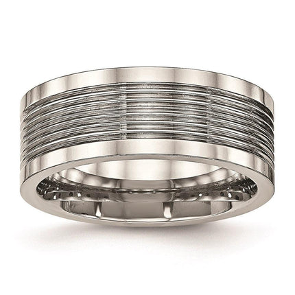 Stainless Steel Polished Grooved Comfort Back Ring ,