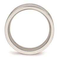 Stainless Steel Polished Grooved Comfort Back Ring ,