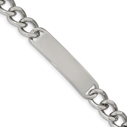 Stainless Steel Polished ID 8.50in Bracelet ,