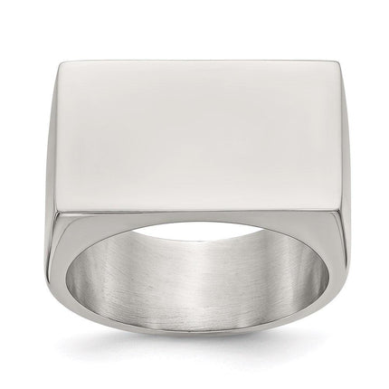 Stainless Steel Polished ID Ring ,