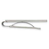 Stainless Steel Polished Laser Cut Center Money Clip ,