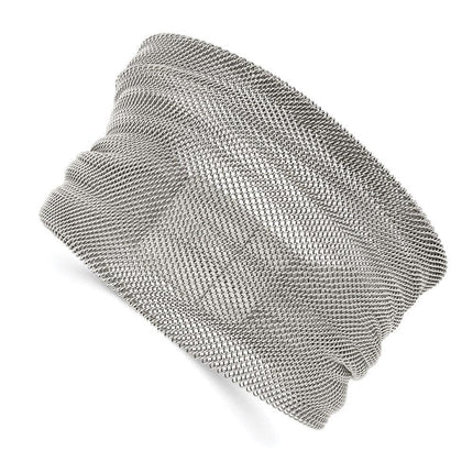 Stainless Steel Polished Mesh Bracelet ,