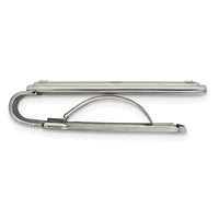 Stainless Steel Polished Screw Money Clip ,