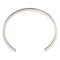 Stainless Steel Polished w/Enamel/Crystal ALL YOU NEED 3mm Cuff Bangle ,