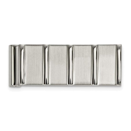 Stainless Steel Polished/Brushed Money Clip ,