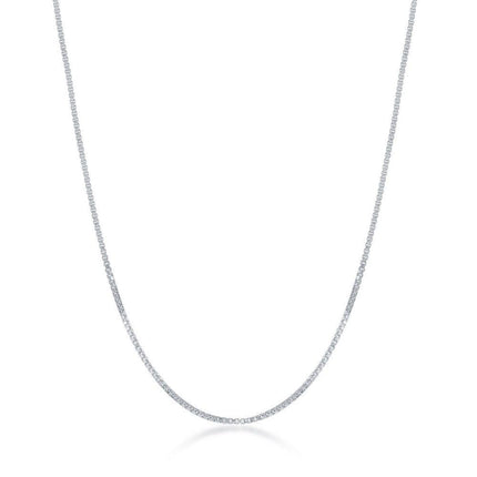 Sterling Silver 0.8mm Box Chain ,