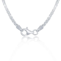 Sterling Silver 1.8mm Box Chain, 30" ,
