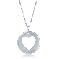 Sterling Silver 3PC Generation-Hearts Necklace Set - 18+2 Inch Grandma 16+2 Inch Mom; 14+2 Daughter ,