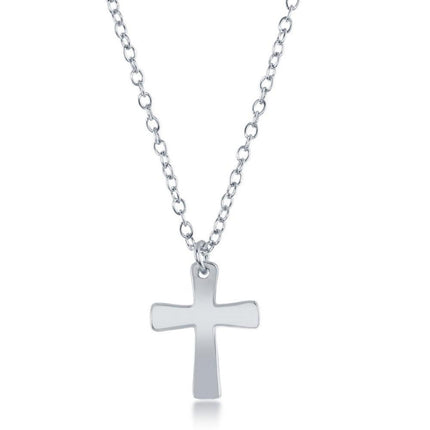 Sterling Silver Cross Design Necklace ,
