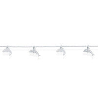 Sterling Silver Dolphin Anklet ,