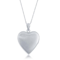 Sterling Silver Heart Shaped Locket ,