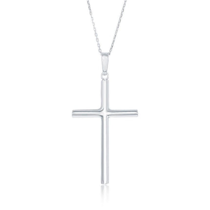 Sterling Silver Medium Cross Pendant ,