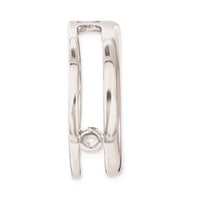 Sterling Silver Stackable Expressions Small Capricorn Zodiac Pendant ,