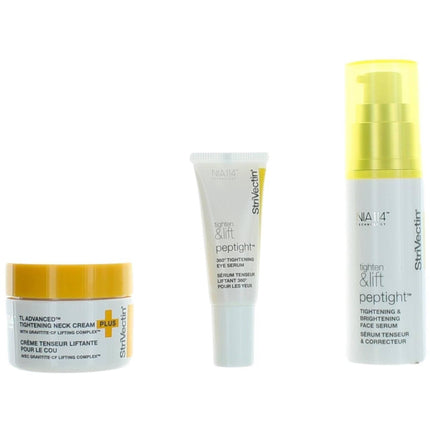 StriVectin Women's 3 Piece Set - Tighten & Lift For Eyes, Face and Neck ,