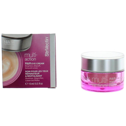 StriVectin Women's Eye Cream - Multi Action R&R Brighten, Smooth Lines, 0.5 oz ,