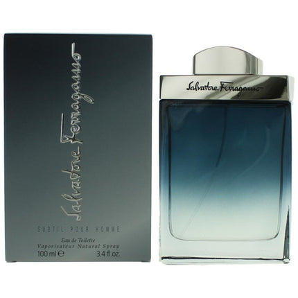 Subtil by Salvatore Ferragamo, 3.4 oz Eau De Toilette Spray for Men ,
