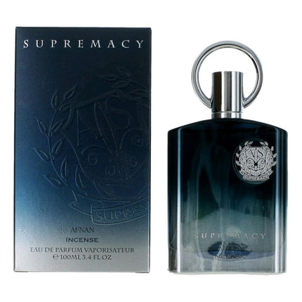 Supremacy Incense by Afnan, 3.4 oz Eau de Parfum Spray for Men ,