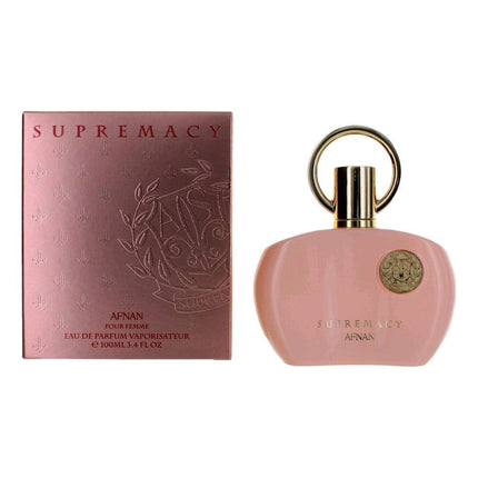 Supremacy Pink by Afnan, 3.4 oz Eau de Parfum Spray for Women ,