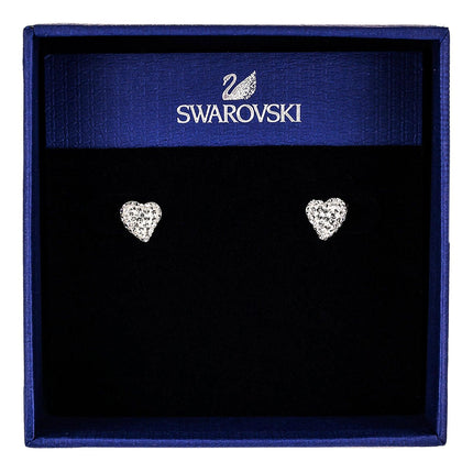 Swarovski Women's Alana Rhodium-Plated Clear Crystal Pierced Earrings, 3/8" Size | 1121080 ,