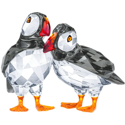 Swarovski Atlantic Puffins - Feathered Beauties Multicolor Heart Warming | 5472475 ,