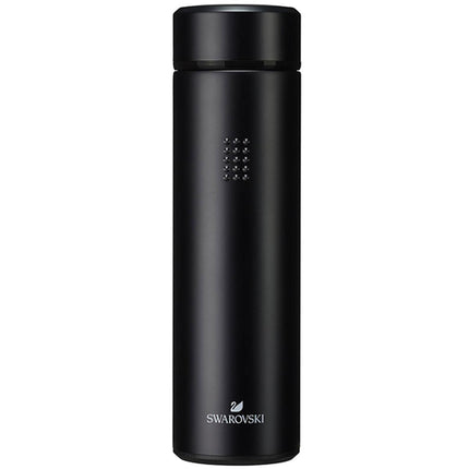 Swarovski Bottle - Crystal Thermos Stainless Steel, Black | 5560762 ,