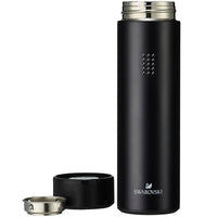 Swarovski Bottle - Crystal Thermos Stainless Steel, Black | 5560762 ,