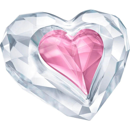 Swarovski Crystal Ornament - Heart-Only for You Clear and Pink | 5428006 ,