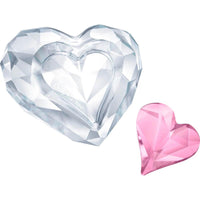 Swarovski Crystal Ornament - Heart-Only for You Clear and Pink | 5428006 ,