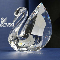 Swarovski Figurine - Swan Large Stunning Clear Crystal Decoration | 5215972 ,