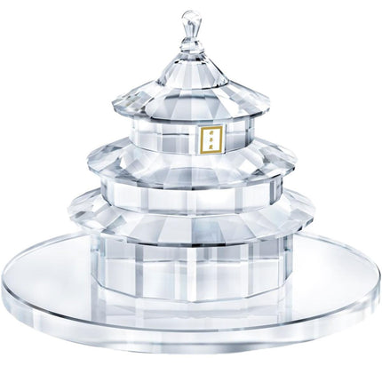 Swarovski Figurine - Travel Memories Clear Crystal Beijing Temple of Heaven | 5428032 ,