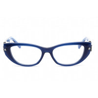 Swarovski Men's Eyeglasses - Cat Eye Transparent Navy Blue Plastic Frame | SK5476 090 ,