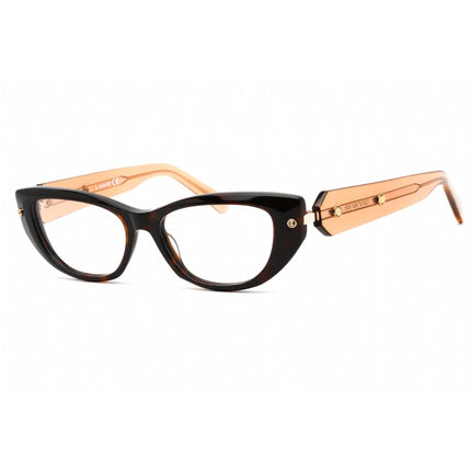 Swarovski Men's Eyeglasses - Full Rim Cat Eye Dark Havana Plastic Frame | SK5476 052 ,