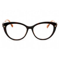 Swarovski Men's Eyeglasses - Full Rim Cat Eye Dark Havana Plastic Frame | SK5477 052 ,