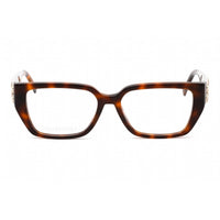 Swarovski Men's Eyeglasses - Rectangular Blonde Havana Plastic Frame | SK5446 053 ,