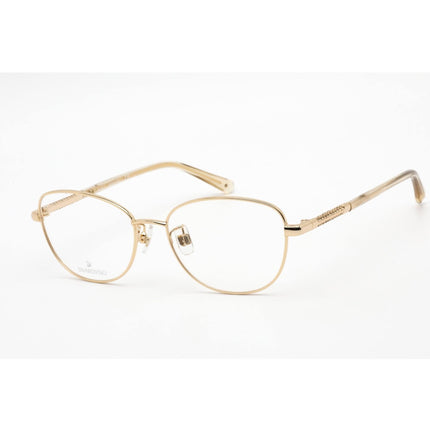 Swarovski Men's Eyeglasses - Shiny Deep Gold Cat Eye Full-Rim Frame | SK5386-H 030 ,