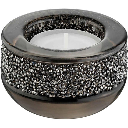 Swarovski Tea Light Holder - Shimmer, Gray | 5108876 ,